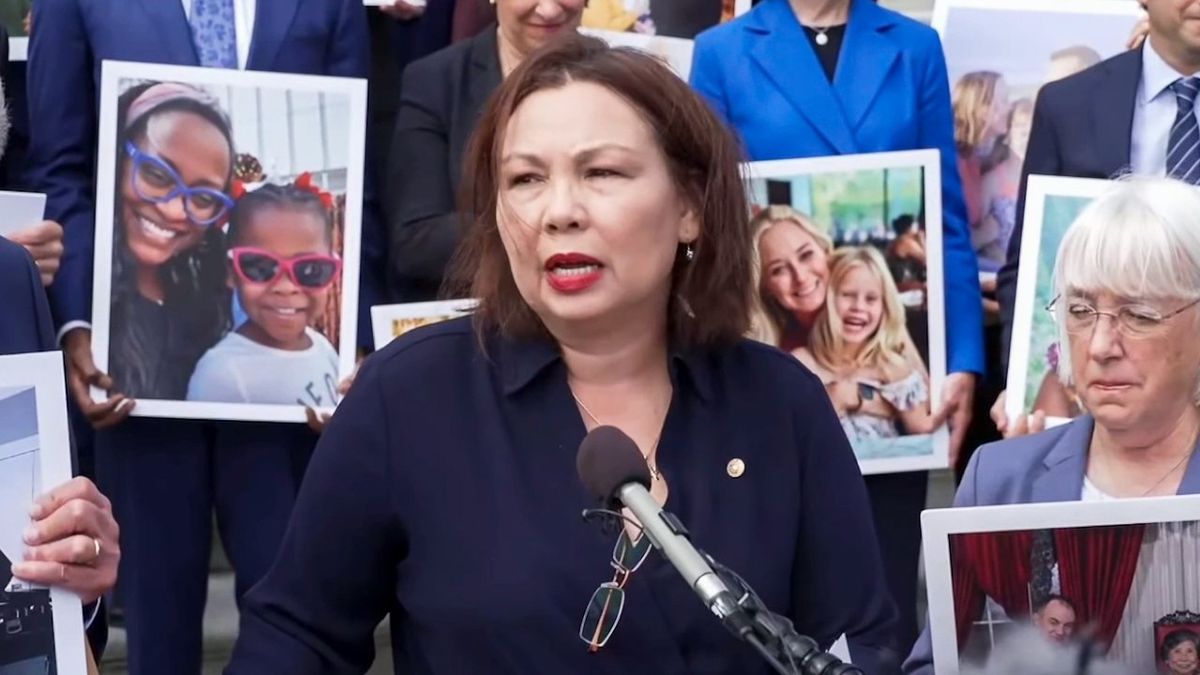 'I'm not even sure he can spell IVF': Tammy Duckworth doubts Trump on reproductive rights