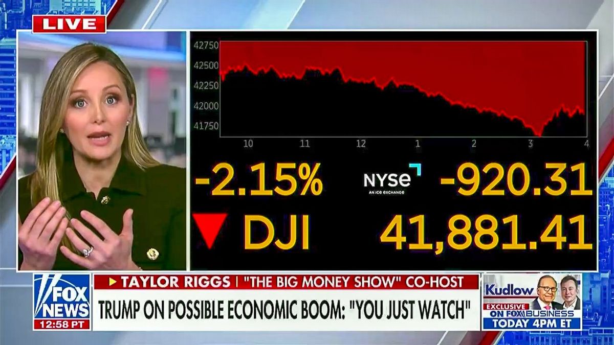 'I'm glad this happened': Fox News spins stock market selloff amid recession fears