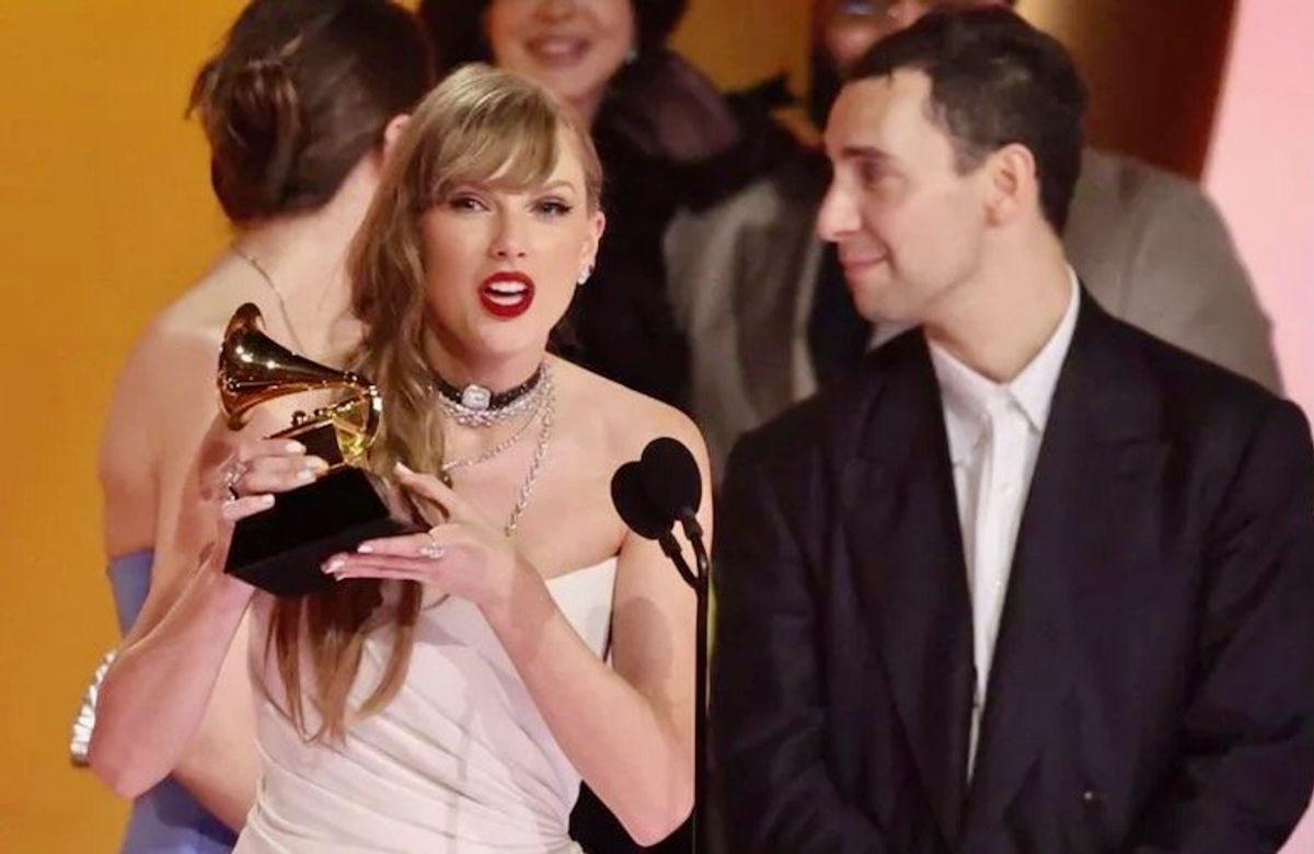 Taylor Swift wins best album for record fourth time as women rule Grammys