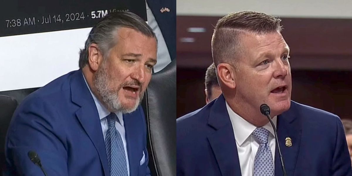 Rinale Rode 'Stop interrupting!' Ted Cruz screams at Secret Service witness at ...