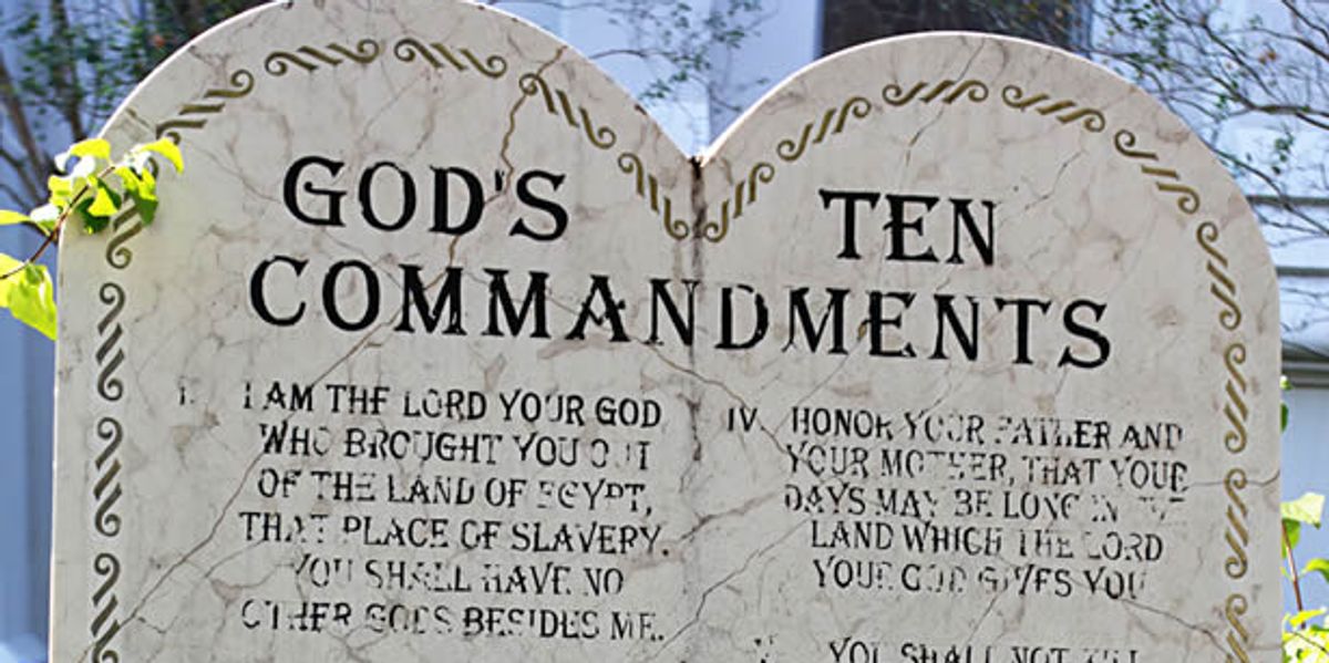Ten Commandments Bill Public schools would have to display Ten Commandments under bill passed ...