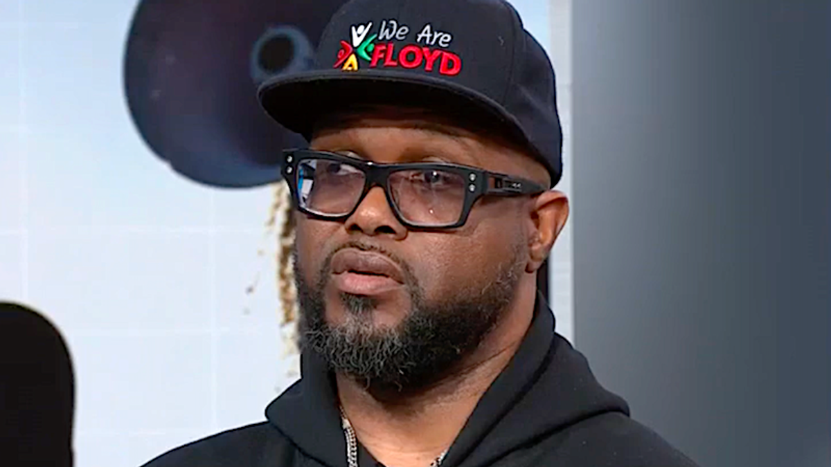 'Stay in your lane': George Floyd's brother blasts conservatives for backing killer cop