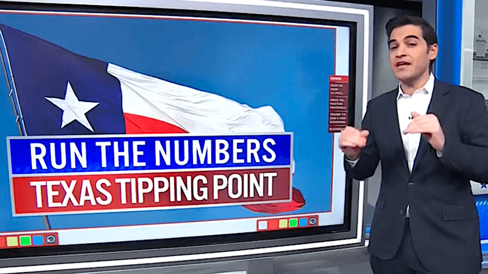 'GOP senators are running scared' as data guru spots startling evidence in Texas