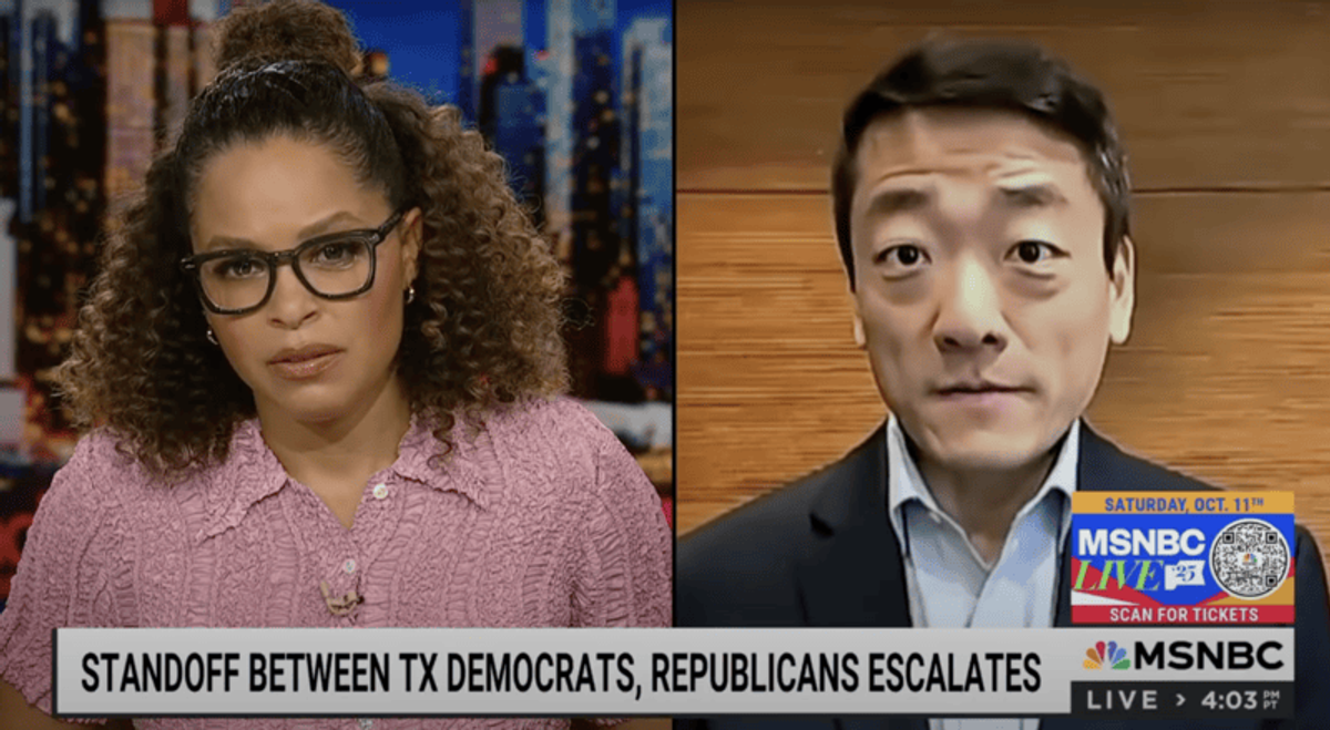 'They're desperate!' Texas Dem chides MAGA gov as 'trying to look tough' — and failing