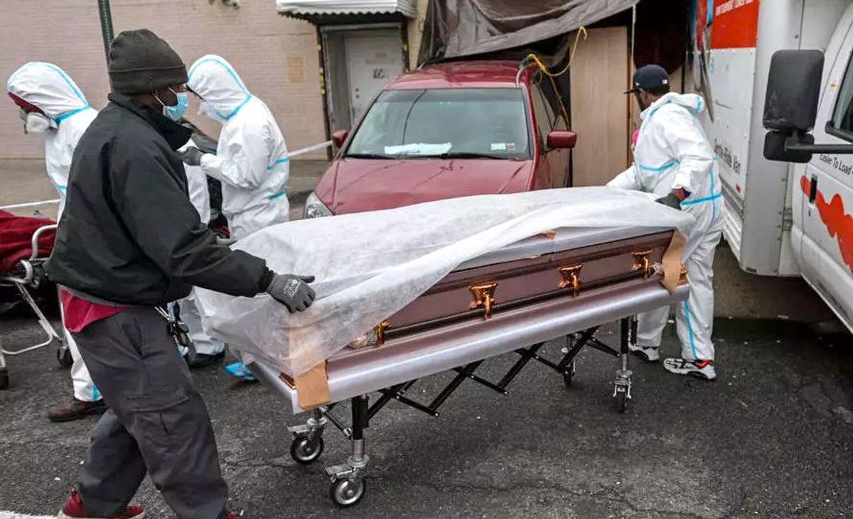 'Last responders' brace for surge in Covid deaths across the US