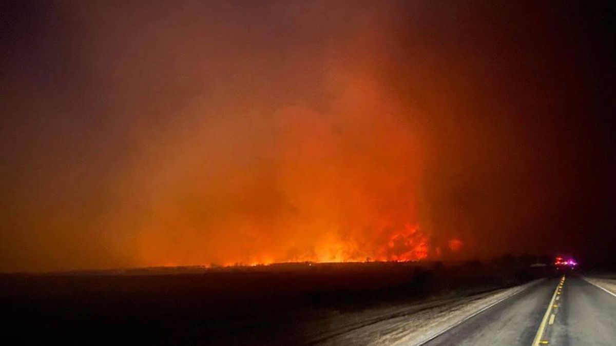 Texas wildfires