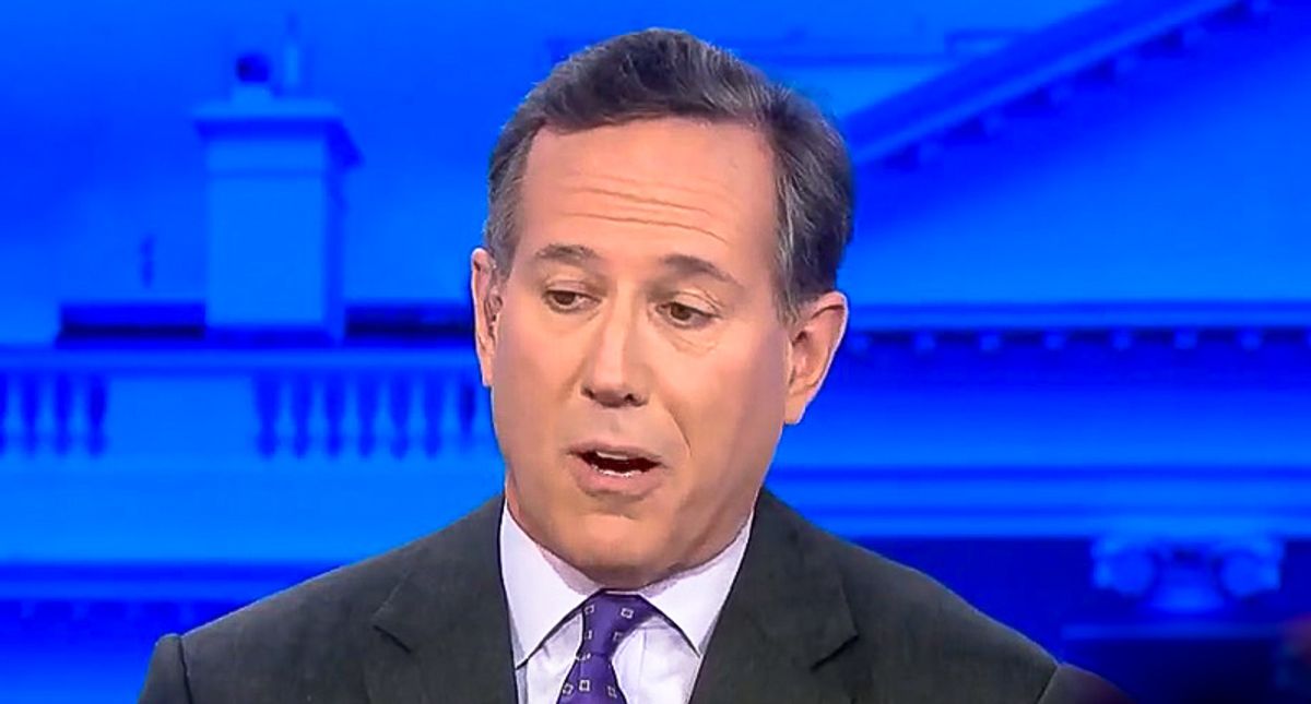 Obama adviser shouts down Rick Santorum on CNN: 'You know how we got here!'