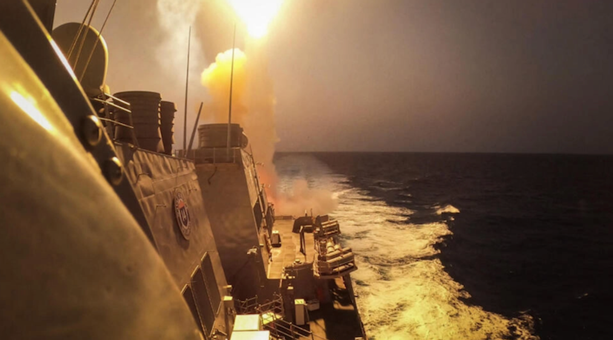 U.S. destroyer shoots down drones after Houthi attack on ships in Red Sea
