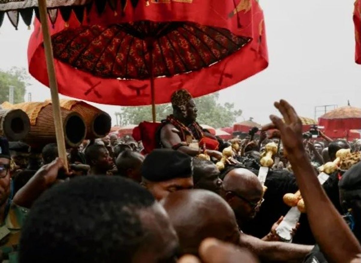 Ghana’s Ashanti king receives looted royal artifacts from U.S. museum