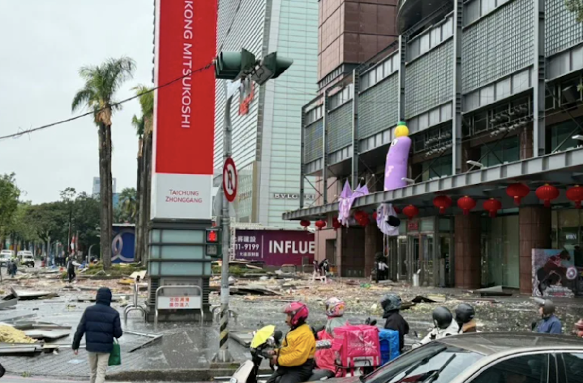 Suspected gas explosion kills four at Taiwan department store