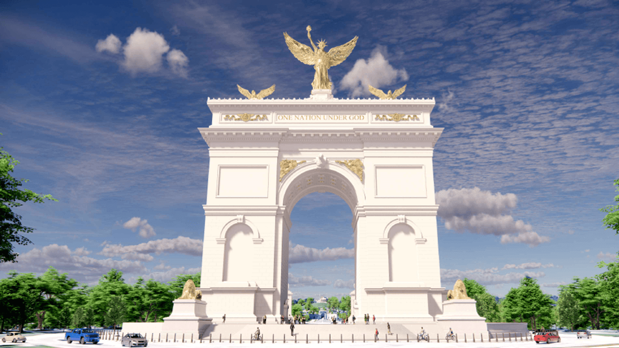 Trump cronies ridiculed for approving 'dangerously alien' arch