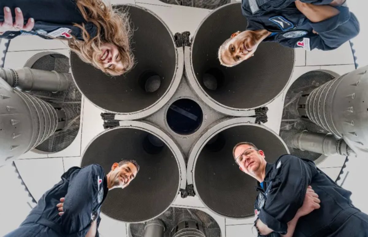 A billionaire, a cancer survivor... Who will be on the next SpaceX mission?