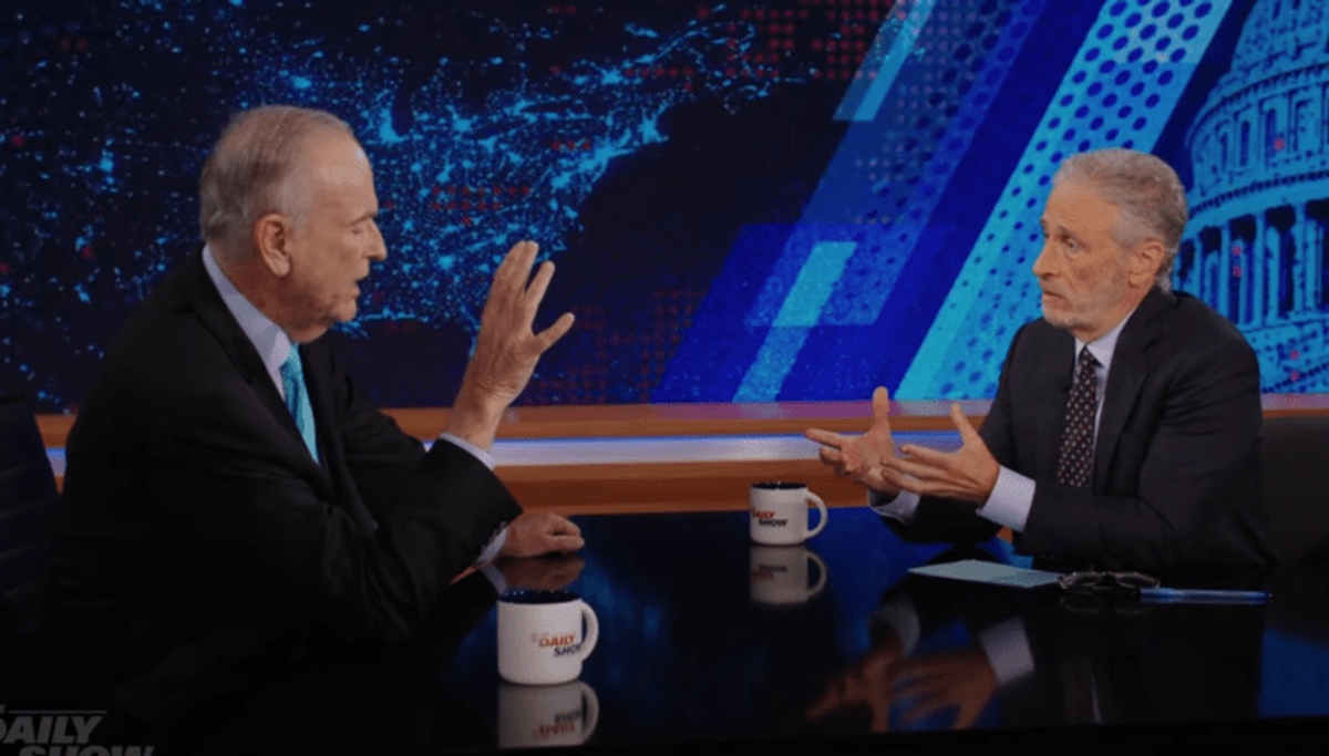 'Find a respectable conservative': Jon Stewart slammed over Bill O’Reilly interview
