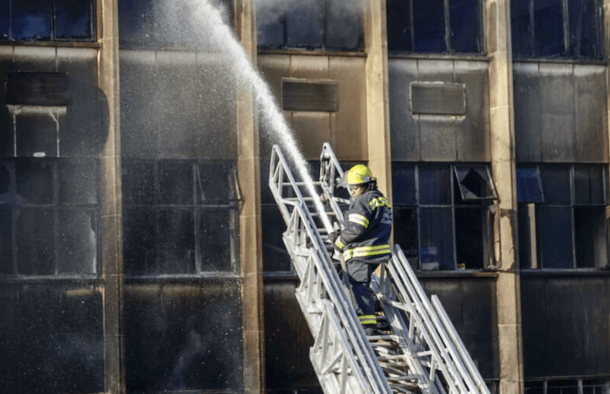 73 dead after fire engulfs building in South Africa