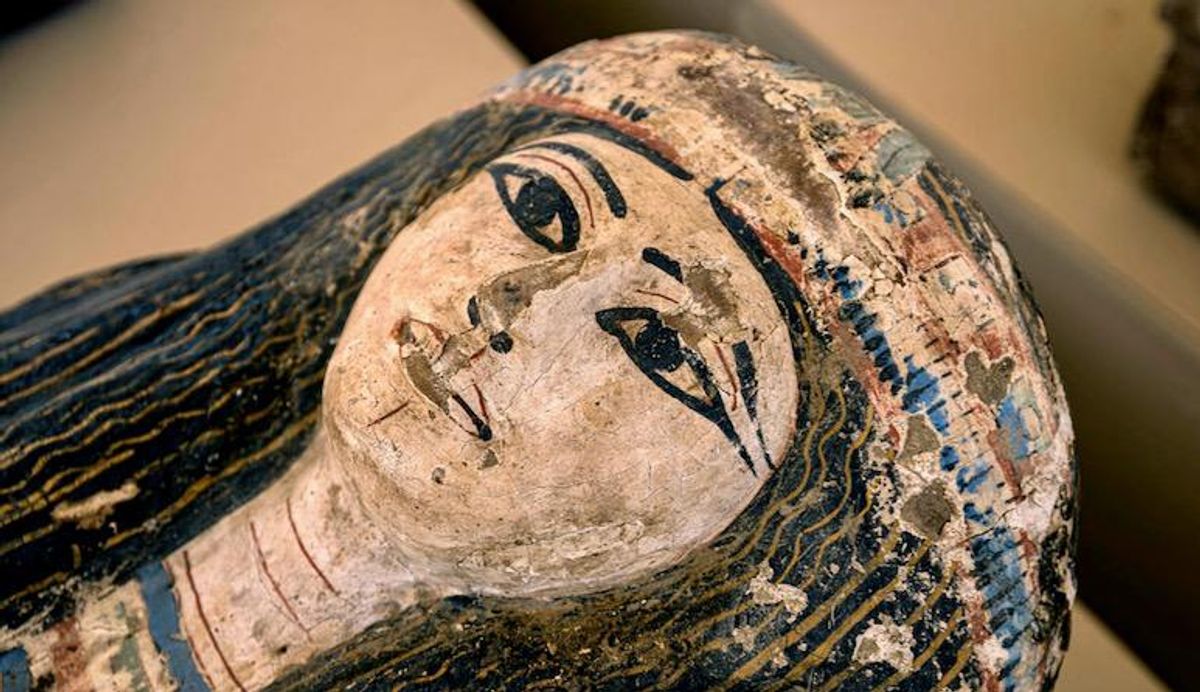 Statuette of architect among new cache of ancient Egyptian artifacts