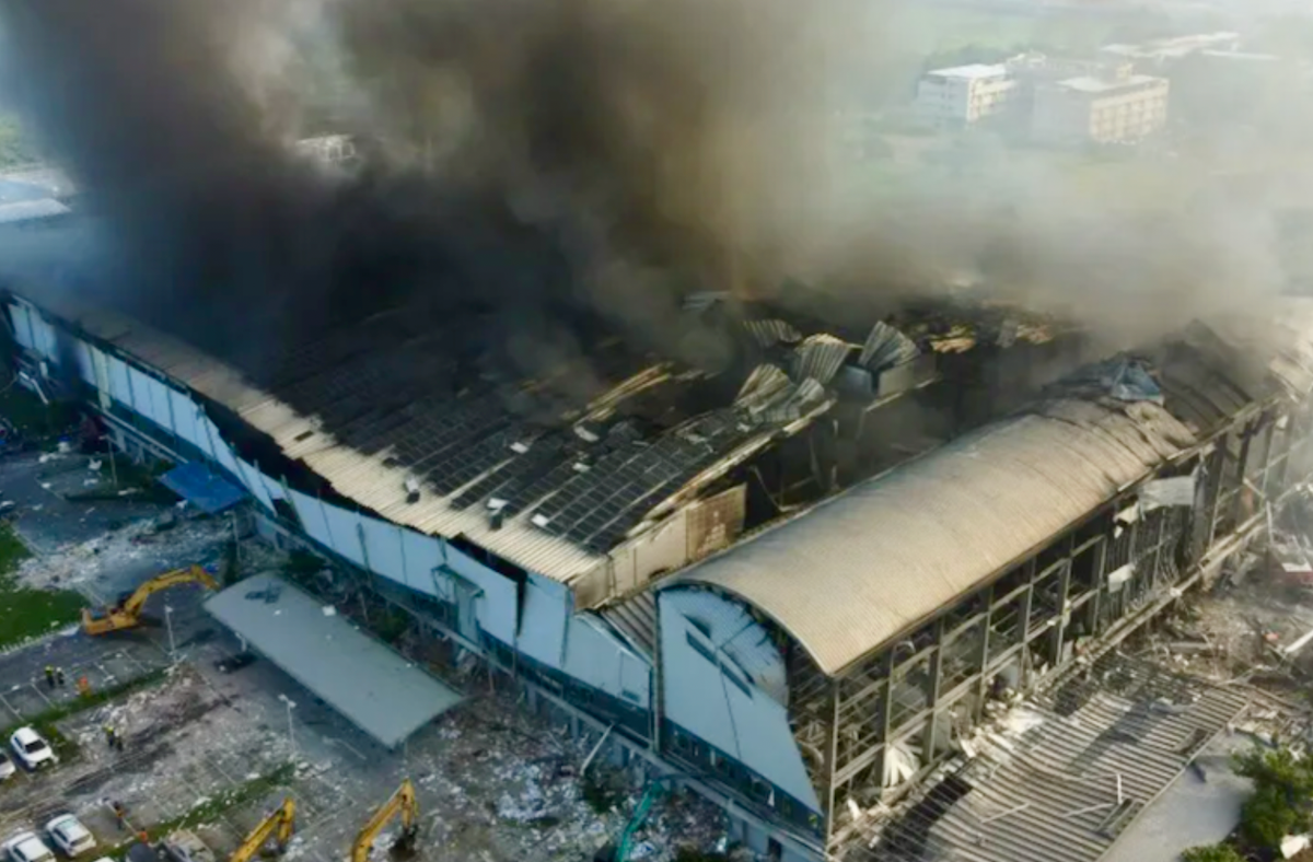 Taiwan golf ball factory fire kills at least six