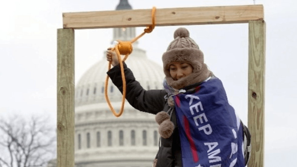FBI takes custody of noose from MAGA riot gallows: report
