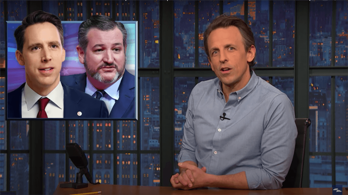Impeachment is a chance to 'shine the national spotlight on the moral rot within the GOP': Seth Meyers
