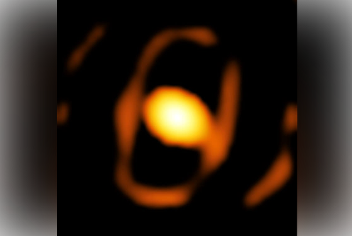 The first 'zoomed-in' image of a star outside our galaxy
