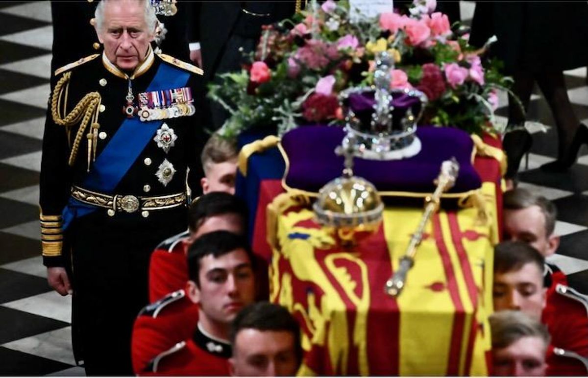 Wedding, coronation, now funeral: emotive farewell to queen