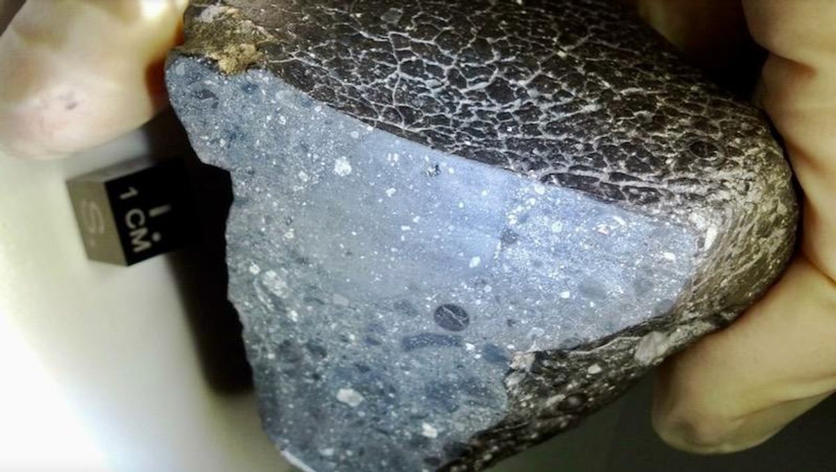 Scientists find oldest Martian meteorite's original home