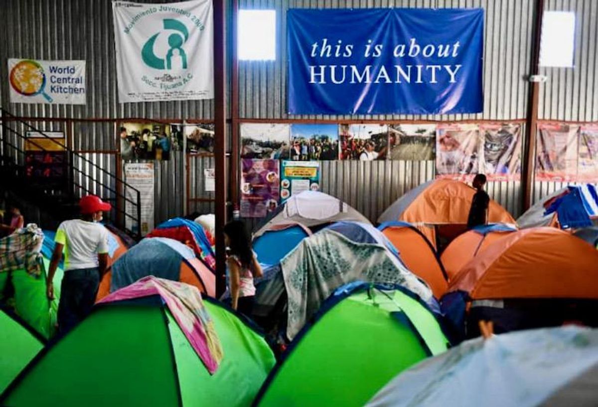 'Why not us?': Latinos stuck at Mexico border as Ukrainians enter US