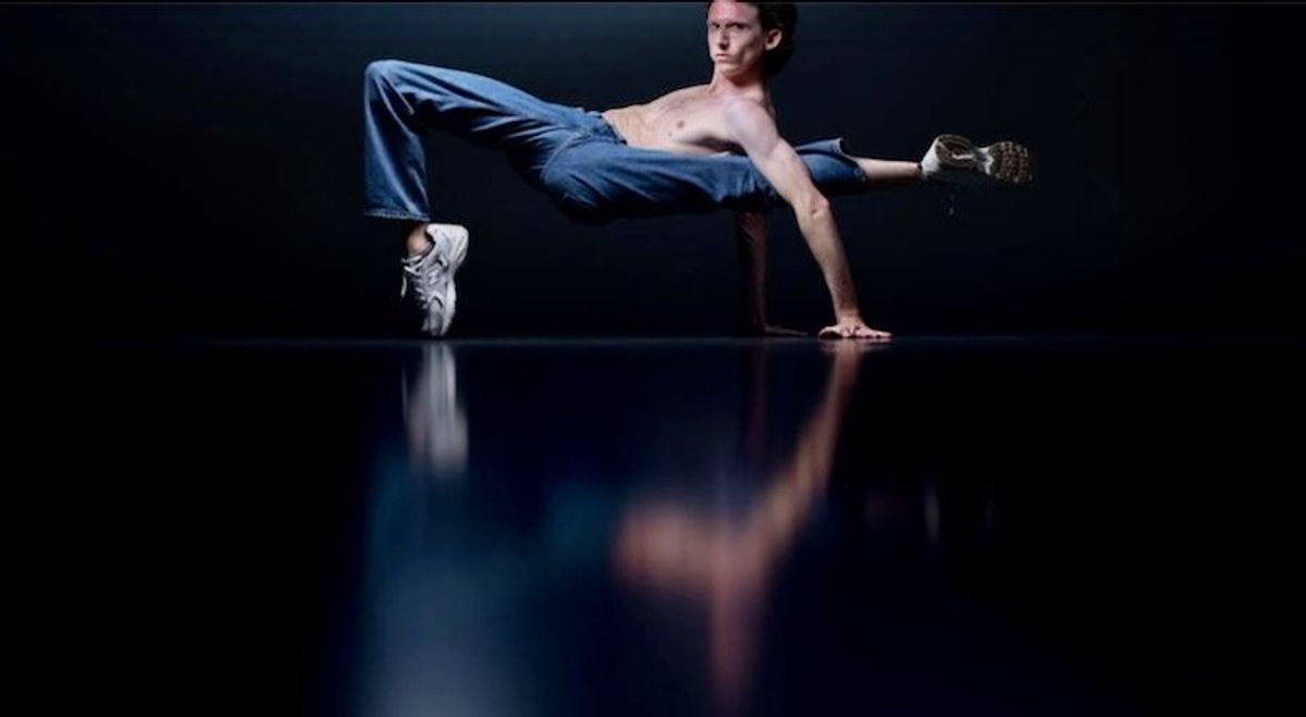 Super-bendy breakdancer is star of Olympics closing ceremony