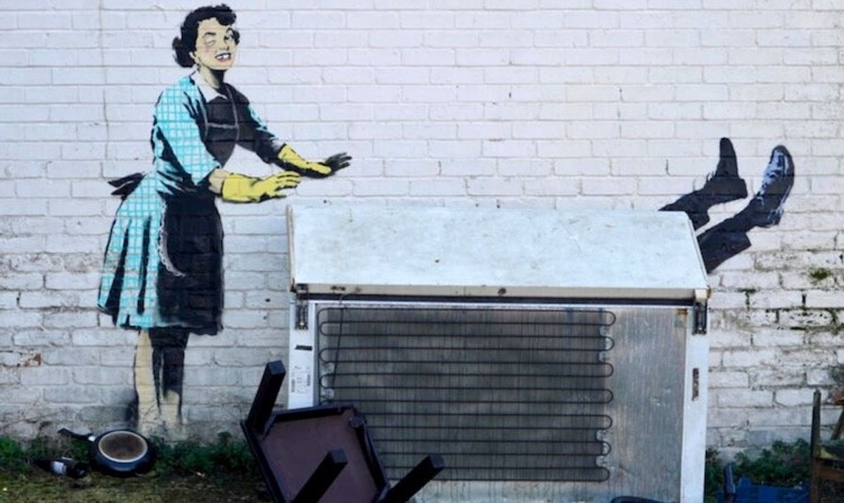 UK council returns Banksy freezer