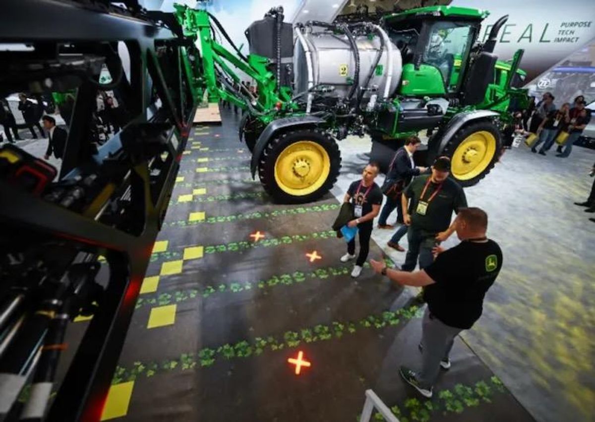 Tech at CES shows how farmers can save time, money and the environment