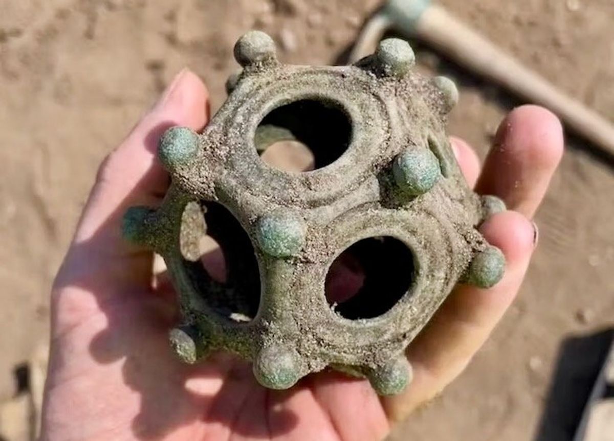 Beautifully crafted Roman dodecahedron discovered in Lincoln – but what were they for?