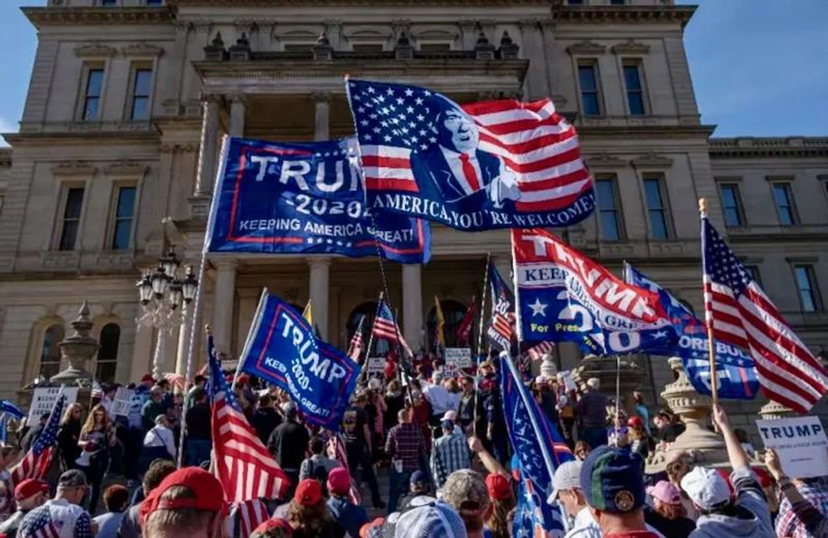 Experts sound alarm over violent speech ahead of US midterms