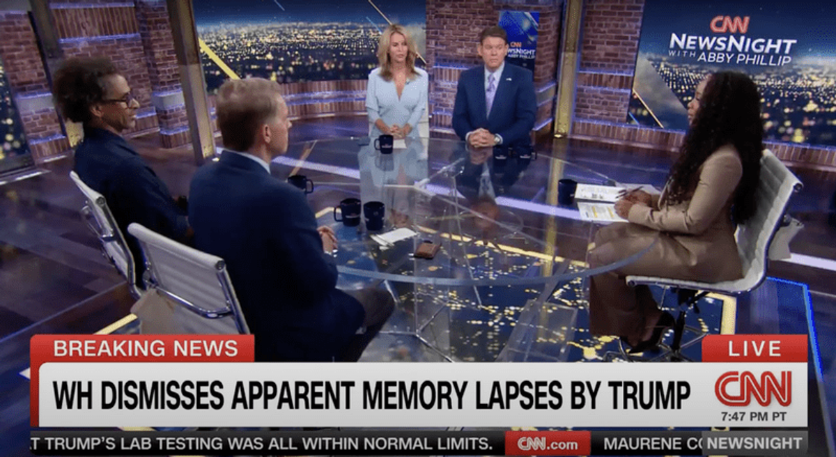 'There's Kool-Aid on the side of your mouth!': Panel erupts over Trump's health