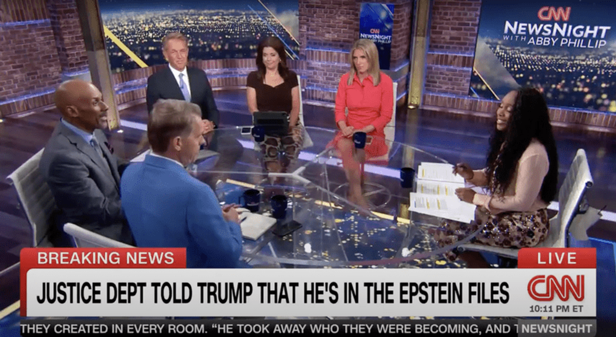'The worst conspiracy I have ever heard': CNN panel slams Trump's story on Epstein files