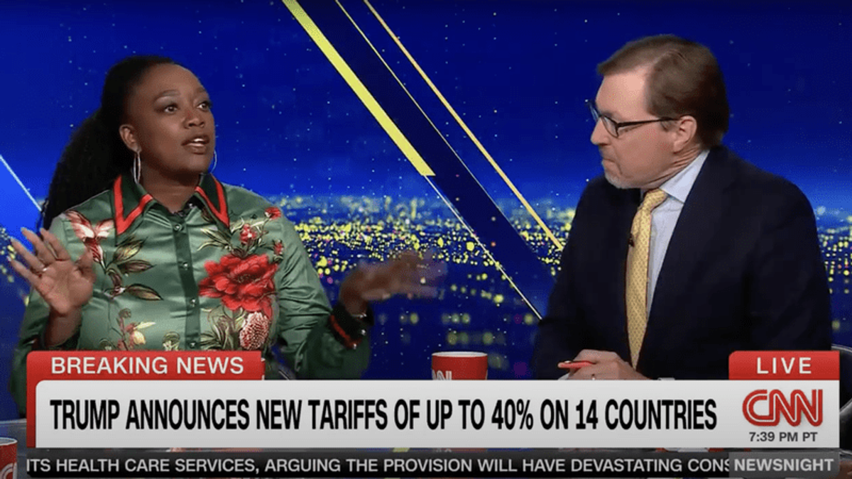 'What is the proof?': CNN panel slaps down GOP strategist over Trump's tariffs