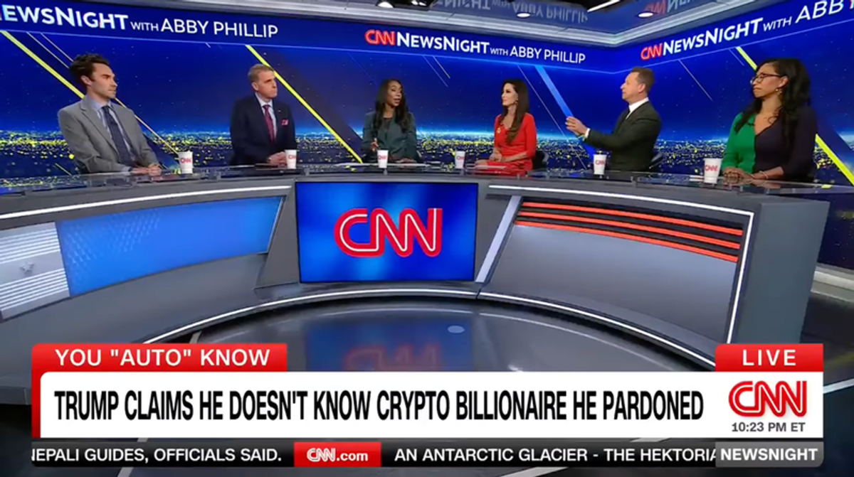 'Totally above board!' Dems mock GOP strategist's defense of Trump crypto pardon