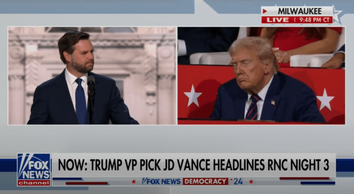 'Trump looks bored to tears': Critics liken Vance's RNC speech to a 'wet box of matches'