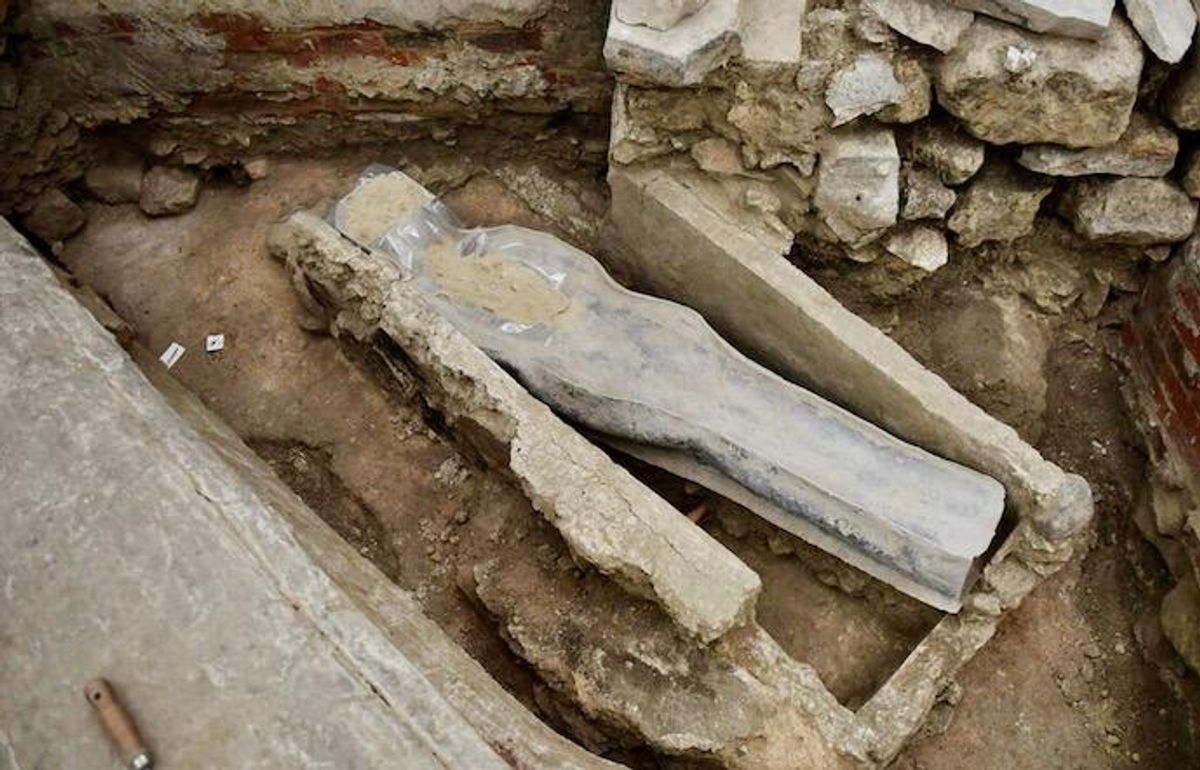 Mystery sarcophagus found in Notre-Dame to be opened