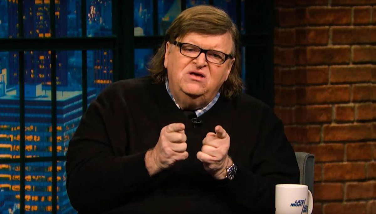 Conservatives are mad at Michael Moore again -- because he's right