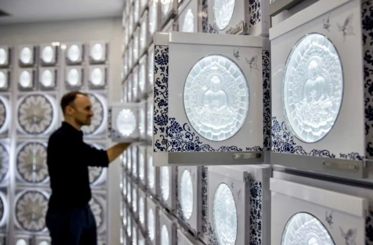 Hong Kong high-rise aims to become 'village' of the dead