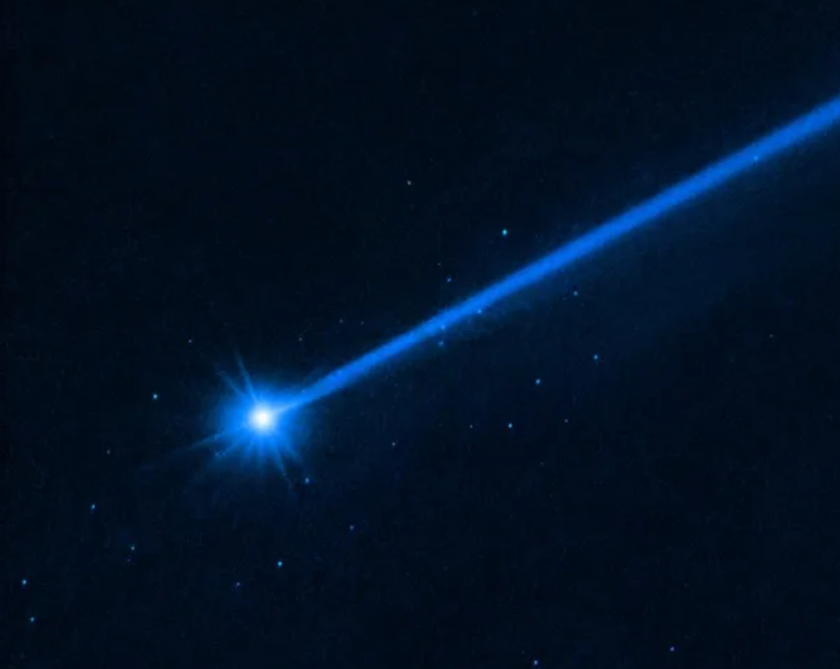 Asteroid-smashing NASA probe sent boulders into space