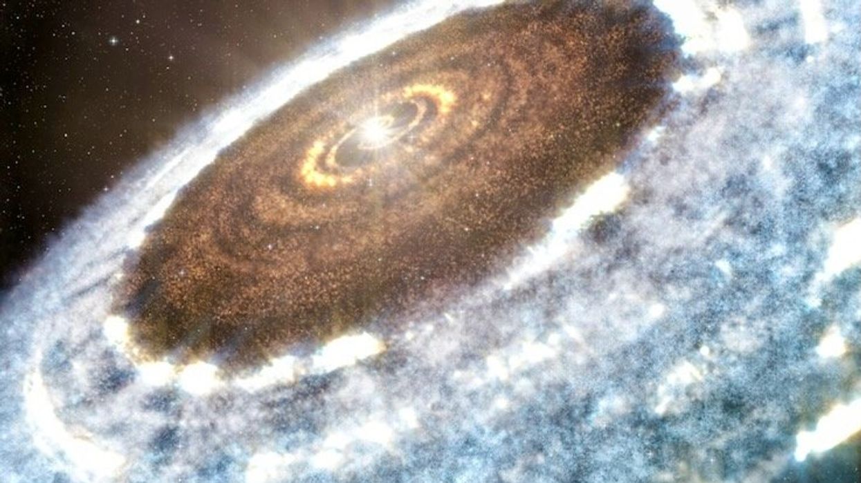 Water in space – a ‘Goldilocks’ star reveals previously hidden step in how water gets to planets like Earth