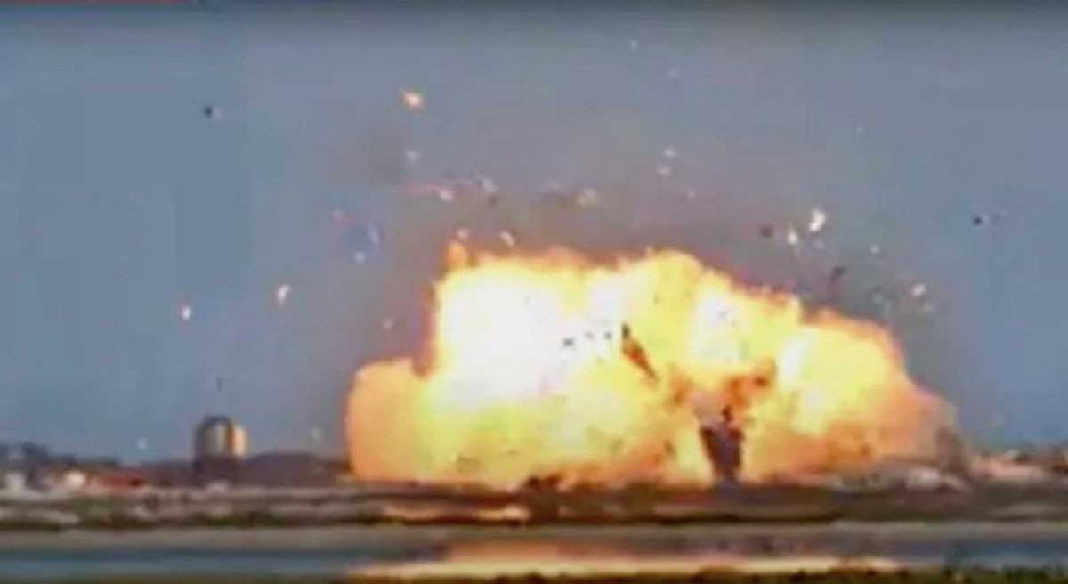 'Got to work on that landing': SpaceX rocket in fiery crash, again