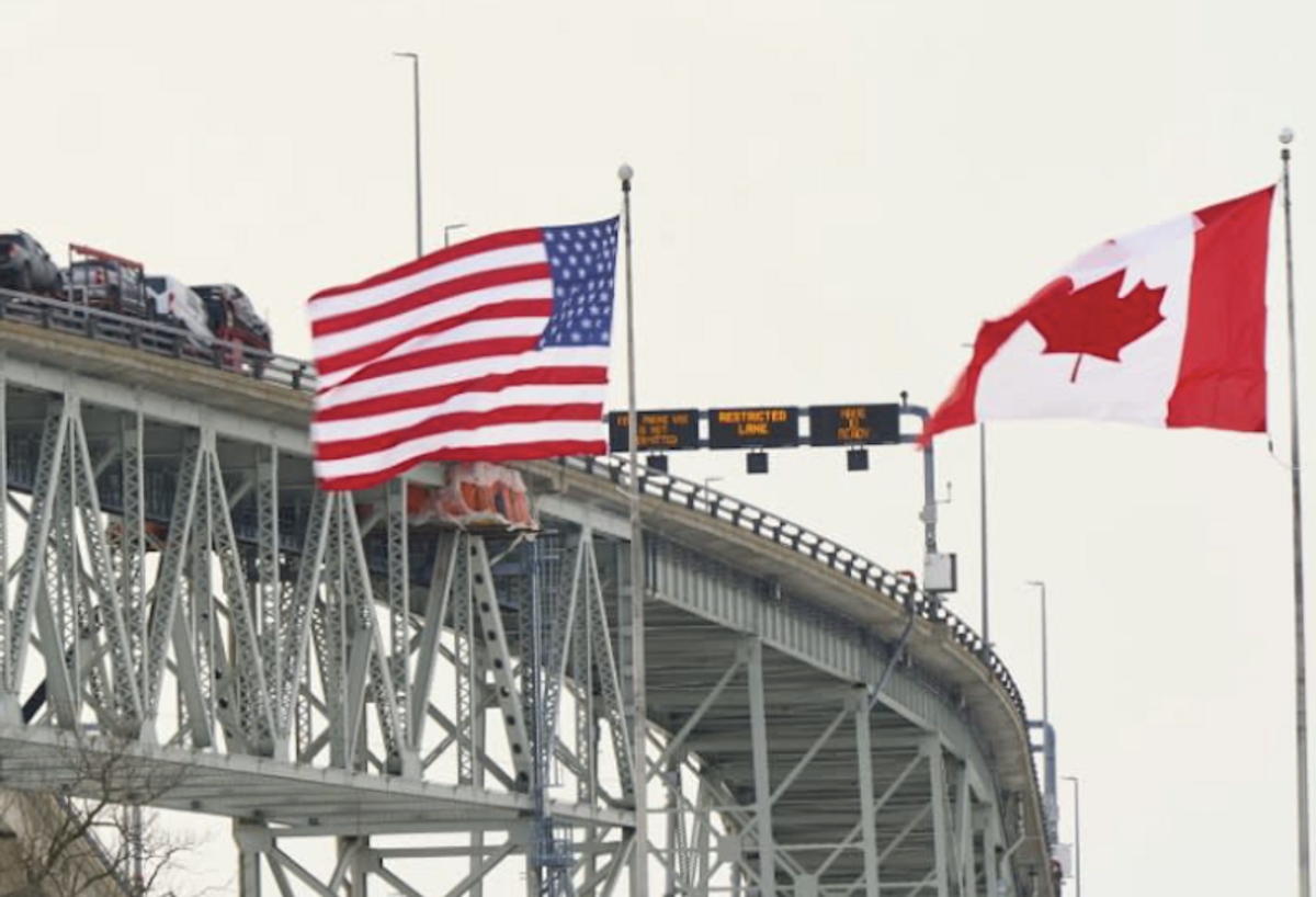 'Failing marriage': Canadian border cities dismayed by U.S. trade rift