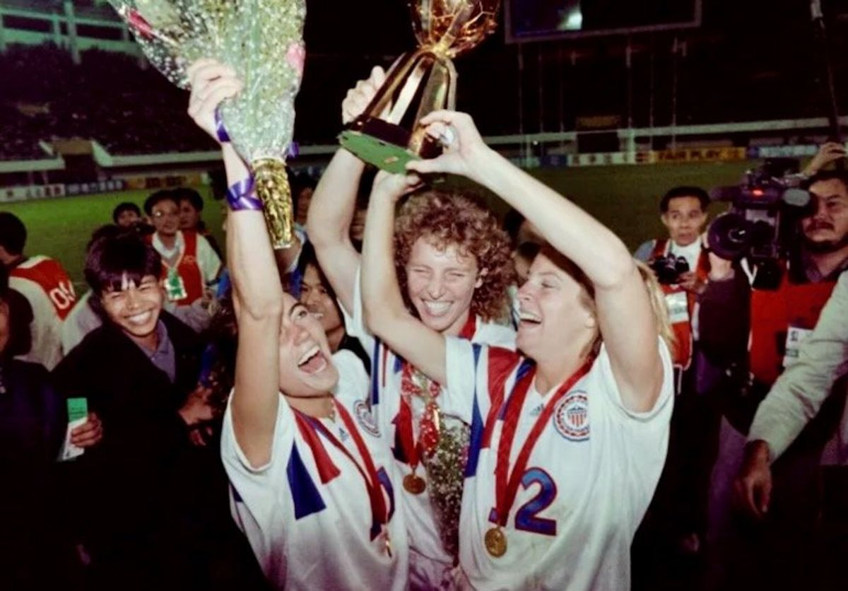 Women's World Cup started out with shorter games, outsized kits