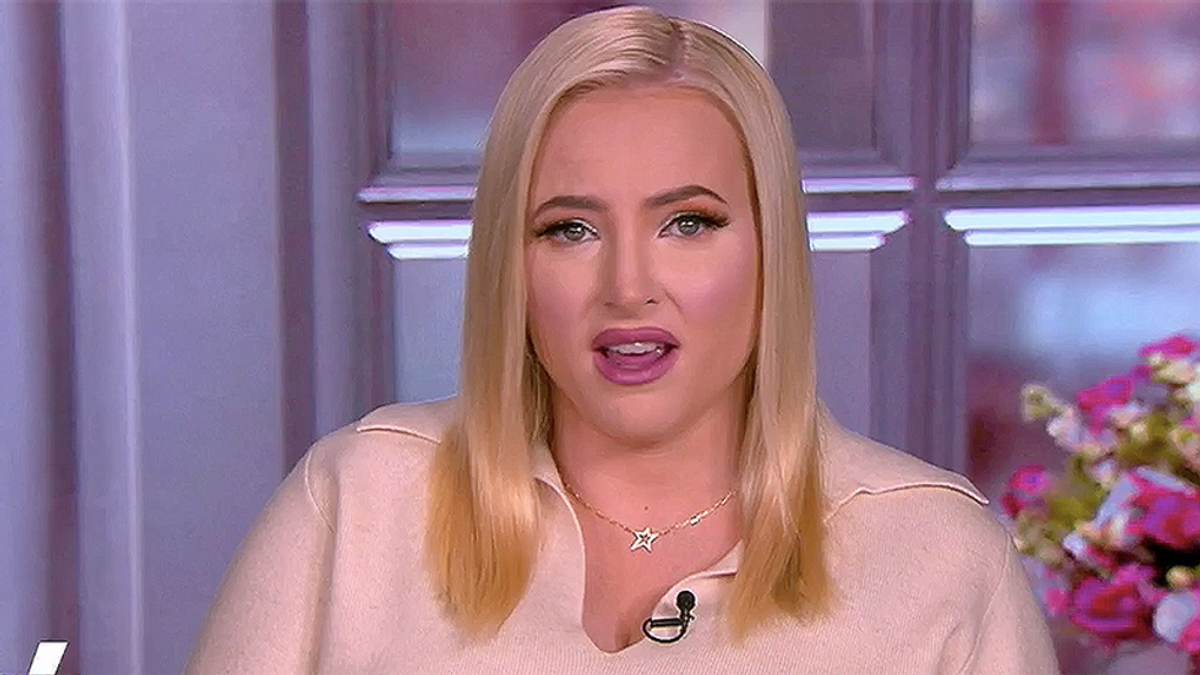 "The View" host Meghan McCain