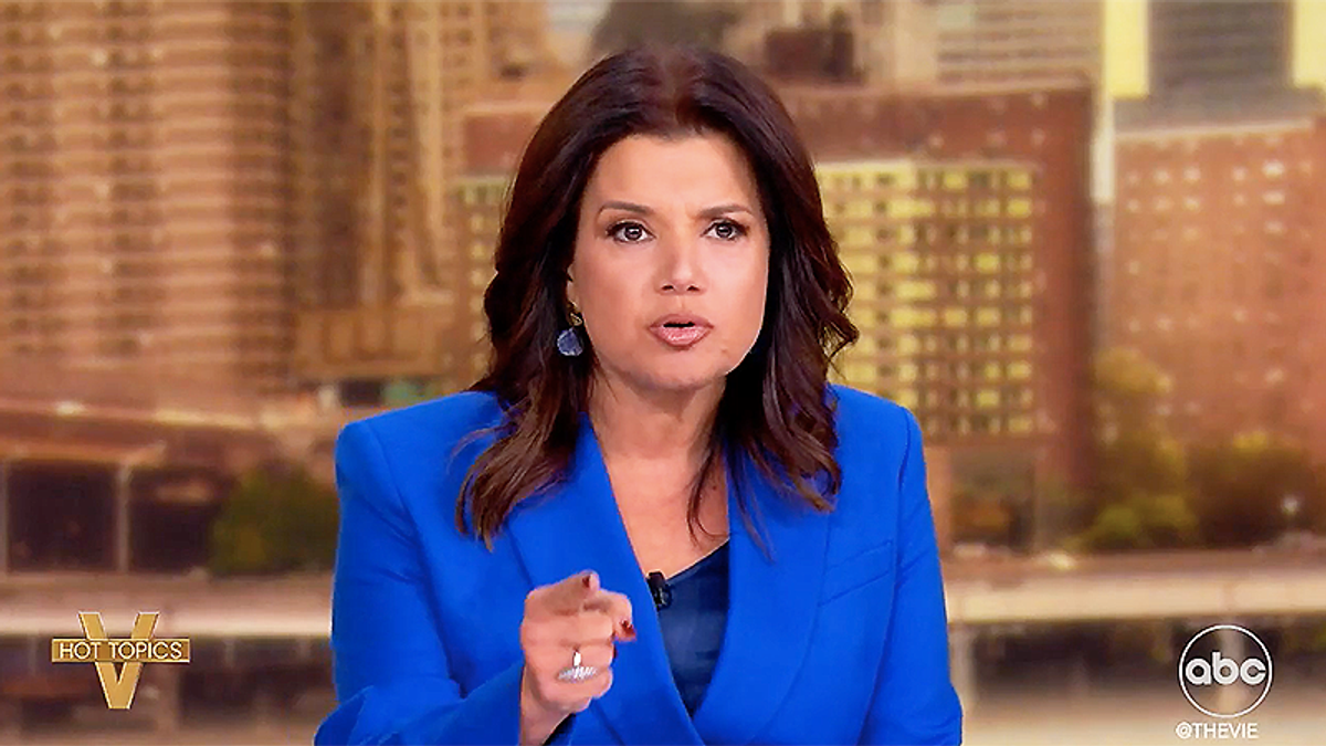 The View host heavily bleeped as she unleashes profane tirade against Trump rally joke