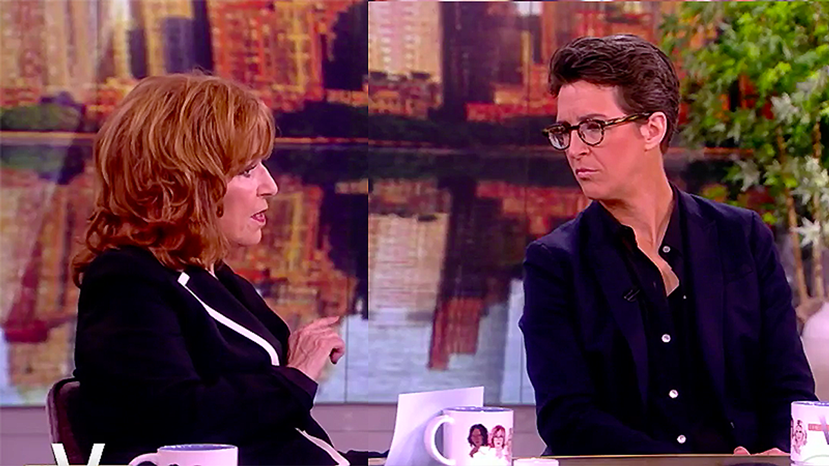 'He's going full Jim Jones': Rachel Maddow and The View share new Trump fear