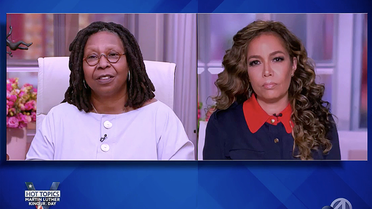 The View's Sunny Hostin hammers Trump aides for quoting Dr. King after enabling a 'racist president'