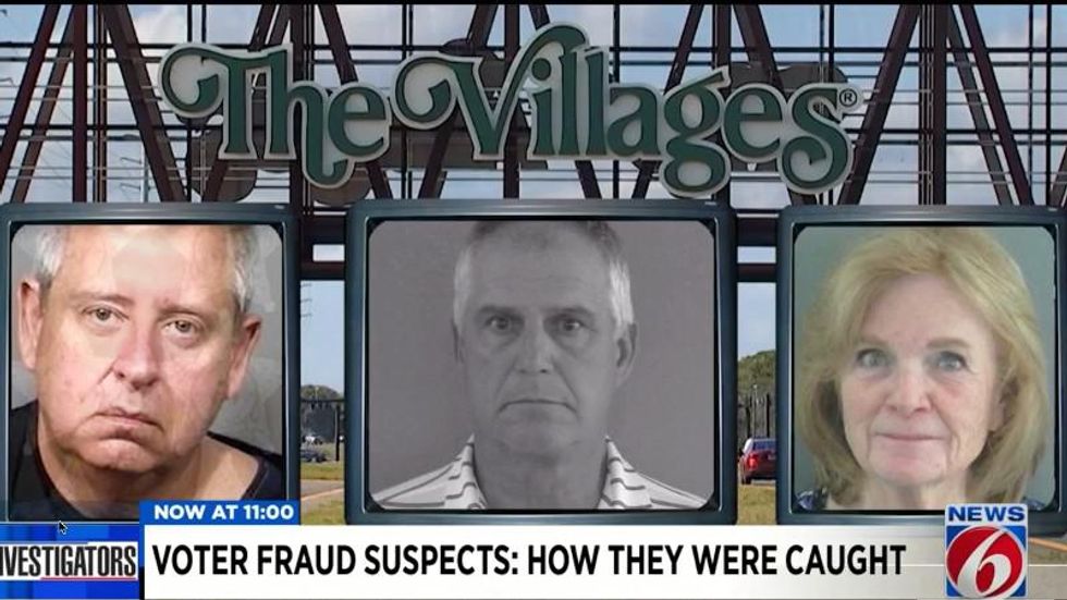 Republicans in The Villages charged with voting twice were exposed by internet user named ‘totes legit votes’: report
