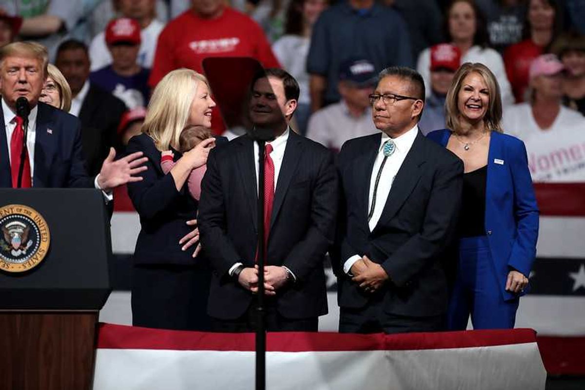 Republicans yank attack ad after blunder smears one of Trump’s own convention speakers